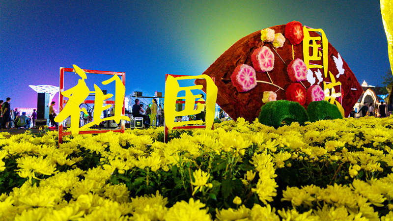 啤酒城、北茶商街“雙節(jié)”活動(dòng)活躍節(jié)日經(jīng)濟(jì)(圖1)